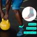 Adjustable Ankle Brace for Men & Women | Support for Achilles Tendonitis & Plantar Fasciitis | One Size Gray - Buy Online on GoSupps.com