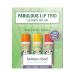 Human+Child - Fabulous Lip Balm Trio - 100% natural origin - orange - vanilla - raspberry - vegan - without animal experiments - repaired and moistened dry lips - keeps lips soft and smooth - 3 g