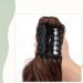 Shop Sego 45cm Ponytail Hair Extension - Wavy Dark Brown & Light Brown Clip-In Braid for Voluminous Looks | 140g Synthetic Hair - Buy Online on GoSupps.com