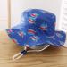 XYIYI Kids Bucket Hat - Adjustable Sun Hats for Boys Girls 2-4 Years | Breathable Beach Hat with Shark Design - Buy Online on GoSupps.com