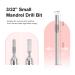 Rolybag 100pcs Sanding Bands Nail Drill Bits - 240 Grit Extreme Fine for Acrylic Nails & Gel - Professional Manicure & Pedicure | Zebra Pattern - Buy Online on GoSupps.com