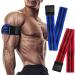 Isesuch Blood Flow Restriction Bands 2PCS - Arm & Leg Occlusion Straps for Muscle Training - Blue/Black 60cm - Buy Online on GoSupps.com