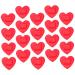 Happyyami 30 Sheets Heart Stickers Small Patches Bandage Patches Breathable Patches Gauze Kids Large Big Waterproof Red Child Multipurpose