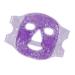 minkissy Ice Beauty Mask Cold Ice Facial Ice Cooling Facial Cover Ice Facial Gel Facial Mask Warm Cold Facial Mask Pvc Mask Purple Artificial