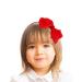 Red Lace Bow Headband for Girls Kids - Big Ribbon Hair Hoop for Christmas Party - Buy Online on GoSupps.com