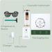 IPL Laser Hair Removal Device - Ice Cooling Function for Painless Laser Hair Removal with 3 Function HR/SC/RA and 5 Energy Levels Freezing Point Laser Hair Removal Device for Body Leg Armpit - Buy Online on GoSupps.com