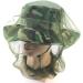 Mosquito Head Green Net Face Mesh Cover Net Mesh Face Protector Insect Bee Mosquito Resistance Sun Fish Hat 4 Pack - Buy Online on GoSupps.com