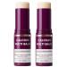 2Pcs Calcium Volume Multi Balm Collagen Calcium Multi Balm Stick Lightweight Hydrating Anti-aging Firming Sagging Wrinkle Care.