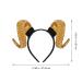 Amosfun Bull Headband - Animal Horn Headdress for Festivals & Parties | Dress Up Costume Accessory - Buy Online on GoSupps.com