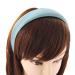Light Blue AXY Metallic Look Headband | Fabric Padded Hair Accessory for Ladies - Buy Online on GoSupps.com