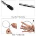 6 Pack Metal Hairbands for Men & Women - Unisex Elastic Headbands - Stylish Black Hair Accessories - Buy Online on GoSupps.com
