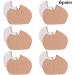 Protective Breathable Felt Forefoot Pads - 6 Pairs Adhesive Metatarsal Inserts for High Heels & Callus Relief - Buy Online on GoSupps.com