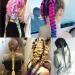 Ombre Braiding Hair Extensions - 6 Pack 24 Inch Pre-Stretched High Temperature Synthetic Hair (C39) | International Shipping - Buy Online on GoSupps.com