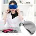 ywbtuechars 3D Eye Mask - Portable Breathable Travel Blindfold Eyeshade Sleeping Aid - Black - Buy Online on GoSupps.com