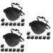 Healvian 3sets Pediatric Eye Patches Sponge Eye Patches Eyepatch for Lazy Eye Amblypia Eye Patch 10pcs*3