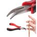 Silicone Micro Rings Hair Extension Tools Kit: Hair Pliers Hook Loop Needle and Silicone Rings Beads - Buy Online on GoSupps.com