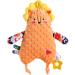 Voiakiu Safety Blanket & Baby Crinkle Toy - Cute Lele Lion Sensory Teether for 0-12 Months - Buy Online on GoSupps.com