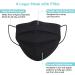 Parama 50pcs Kids Black Medical Masks - 100% Made in Italy EN14683 Type II BFE 99% Disposable Mouth & Nasal Protection - Buy Online on GoSupps.com
