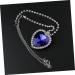 CALLARON A Necklace Necklaces Womens Necklace Valentine s Day Necklace Pendant Alloy Miss - Buy Online on GoSupps.com