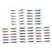 Outanaya 36 Pairs Glitter Eyeliner Sparkle Stickers Eye Skin Sticker Invisible Eye Line Strip Sticker Instant