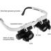 Jewelry Loupe Set - 8X 15X 23X Magnifying Glasses for Watch Repair, Coin Magnification | Hands Free LED Headband Magnifier - Buy Online on GoSupps.com