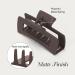 Colorfarm Large Claw Clips for Thick Hair - 6 Pack 4.3' Big Hair Clip for Strong Hold - Nonslip Hair Clips for Women - Hair Styling Accessories in Black, Brown, Beige - 2 Styles - Buy Online on GoSupps.com
