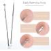 9 in 1 Pimple Popper Tool Kit - Blackhead Extractor & Comedone Remover for Nose & Face - Includes PU Bag - Buy Online on GoSupps.com