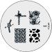 Premium KONAD Stamping Nail Art Set - 8 Stencils + 1 Stamper/Scraper | International Shipping Available - Buy Online on GoSupps.com