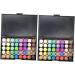 Angoily 2pcs 40 Eyeshadow Eye Shadow Palettes Matte Makeup 1 count (Pack of 1) As Shownx2pcs - Buy Online on GoSupps.com