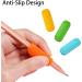 Buy 8 Universal Ergonomic Pencil Grips for Kids & Adults | Handwriting Aids Finger Grip Holders for Posture Correction | Left & Right-Handed Writing Help - Buy Online on GoSupps.com