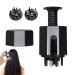 Hair Oil Applicator & Scalp Massager Brush | Portable Head Massage Tool for Home & Travel - Black Version - Buy Online on GoSupps.com
