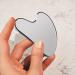 SUS304 Stainless Steel Gua Sha Facial Tool | Heart Shape Scraping Massage for Face Eye & Neck | Smooth SPA Therapy - Buy Online on GoSupps.com