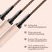 Boobeen Waterproof Eyebrow Pencil - Long Lasting Light Brown Eyebrow Definer & Multi-Purpose Eyeliner for Natural Matte Makeup - Buy Online on GoSupps.com