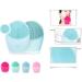 Silicone Facial Cleansing Brush Face Clean Facial Massager Skin Cleaner Deep Pore Cleaning (Color : 2) - Buy Online on GoSupps.com