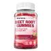Stayvital Nutrition Beet Root Gummies with CoQ10 & Vitamin B12 Vegan Non-GMO Gluten-Free Fruit Supplement for Daily Plant-Based Nutrition