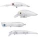 Croch Blank Crankbaits Unpainted Fishing Lure Set - 30 Pcs in Tackle Box | 6 Different Types - Buy Online on GoSupps.com