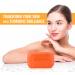 Turmeric Soap - Antioxidant & Antiseptic Reduces Acne Fades Scars Cleanses Skin - 100gm Pack | Buy Internationally - Buy Online on GoSupps.com