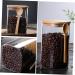 UPKOCH Airtight Glass Jars 1 PC square airtight jar glass storage jars dry food canisters Square Seal Pot household coffee can Food Storage Canisters - Buy Online on GoSupps.com