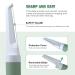 Dermaplaning Facial Razor for Women - Eyebrow & Body Hair Removal with 8 Blade Refills - Ideal for Shaping and Smooth Skin - Buy Online on GoSupps.com