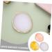  SAFIGLE SAFIGLE 3 Piece Resin Manicure Mixing Palettes with Gold Rim Lightweight Shatter-Resistant Nail Polish Mixing Board for Precision Color Mixing Compact Portable for Professional DIY Nail Art - Buy Online on GoSupps.com