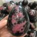 Crystal 300-310g Natural Plum Blossom Tourmaline Tumble Stone Palm Crystals Play Stone ningxiao