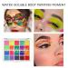 Bright Color Neon Rainbow Eyeshadow Palette | 20 Vibrant Shades Makeup Set for Stunning Looks - International Shipping - Buy Online on GoSupps.com