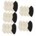 FOMIYES 20 Pairs Follow Protectors for Feet Insoles for Heels Shoe Inserts for Women Foot Accessories Heel Inserts for Women Heel Grips Cushion Soft Sponge Sticker