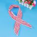 Rabbit Ears Iron Wire Headband for Women & Girls - Bowknot Hair Accessories in Red and White Stripes - Buy Online on GoSupps.com