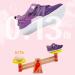 JOINFREE Baby Sneakers - Soft Anti-Slip Newborn First Walkers 0-6 Months - Purple - Buy Online on GoSupps.com