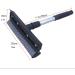 Double-sided Glass Brush Cleaning Wiper Practical Brush Wiper Cleaner Window Home Kitchen Black Glass Cleaner Squeegee 20x25cm - Buy Online on GoSupps.com