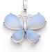 Crystal Rough Natural Quartz 1pc Butterfly Formed Pendant Amethyst Natural Crystals Tiger Eye geman Opal Stone for Women Gift Necklace Jewelry (Size : Malachite) - Buy Online on GoSupps.com
