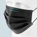 100pcs Black Disposable Face Masks - 3 Layers PLY, Hyegiir, Comfortable Elastic Earloops, Sterile & Breathable for Daily Protection, Air Pollution & Dust-Proof - Buy Online on GoSupps.com