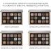 Natasha Denona GLAM Eyeshadow Palette - High pigmented shades for a stunning look - Buy Online on GoSupps.com