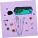 Operitacx 3 pcs Cosmetic Sequined Case Pouch Bag Bags Style Storage Glitter Sequin Sequins Pencil Makeup Lady 21X7CMx3pcs Green Blackx3pcs - Buy Online on GoSupps.com